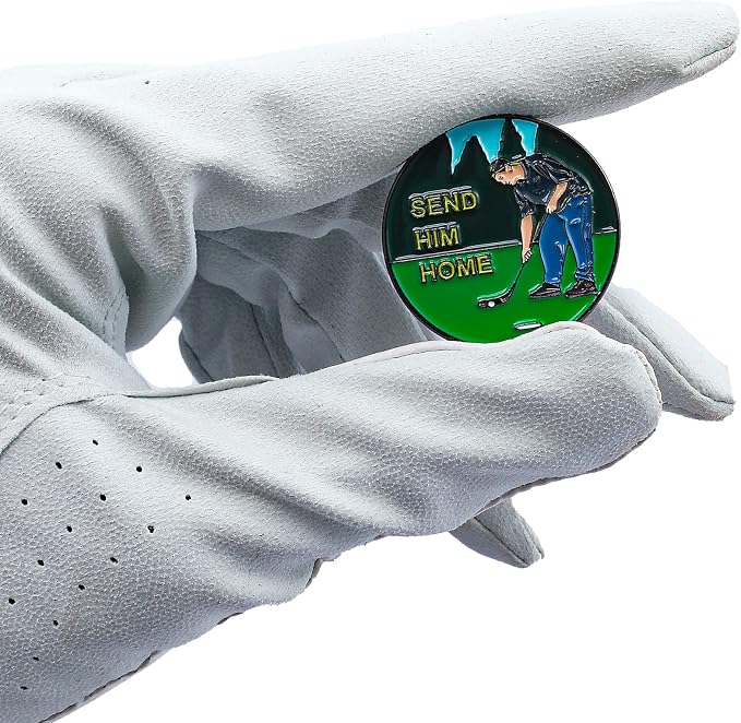Golf Ball Marker with Magnetic Hat Clip - Image 4