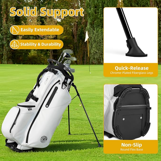 Golf Stand Bag 14 Way, Lightweight Golf Bags - Image 5