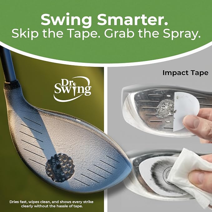 Dr. Swing Golf Impact Spray｜2 Pack｜ Club Spray - Image 4