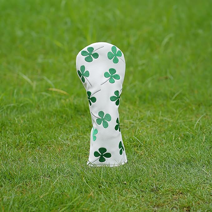 Golf Club Head Covers, Lucky Clover Golf Club Covers - Image 7