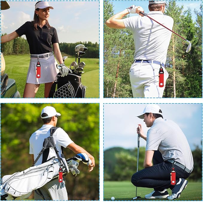 PATIKIL Golf Ball Carry Bag, Golf Tee Holder Pouch Portable Neoprene Golf Ball - Image 6