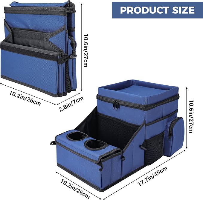 COOLBEBE Car Seat Organizer, Backseat Car Organizer - Image 7