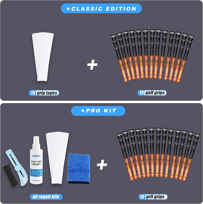 Geoleap Golf Grips Set of 13- Grips - Image 5