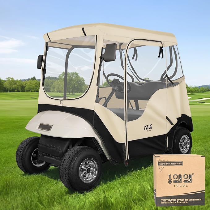 10L0L Golf Cart 2 Passenger Enclosure by 10L0L