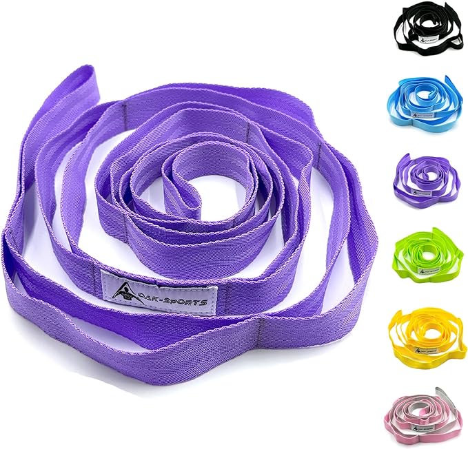 Stretching Strap Yoga Strap by Oak-Sports