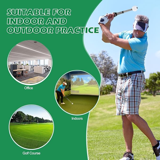 welspo Retractable Golf Swing Trainer Aid - Image 7