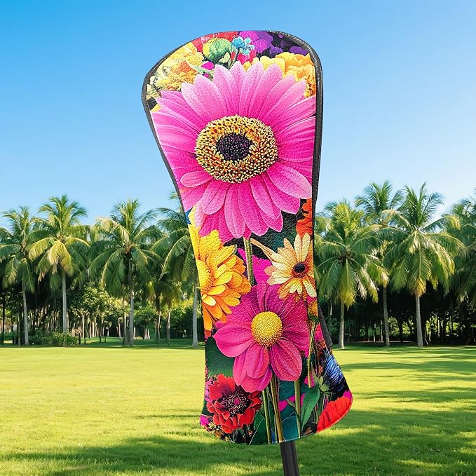 Golf Head Covers Leather Driver Headcover, Premium Golf Club Covers - Image 3