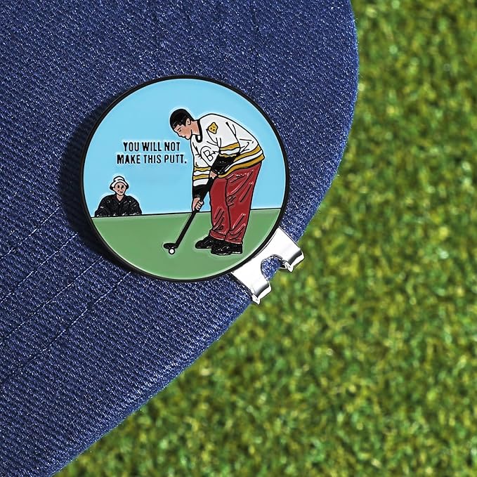 Enamel Golf Ball Marker with Magnetic Hat Clip - Image 6
