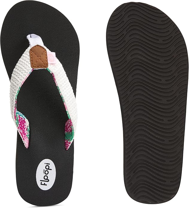 Floopi High Heel Wedge Sandals for Women-Comfort Yoga Mat Footbed for Support - Image 5