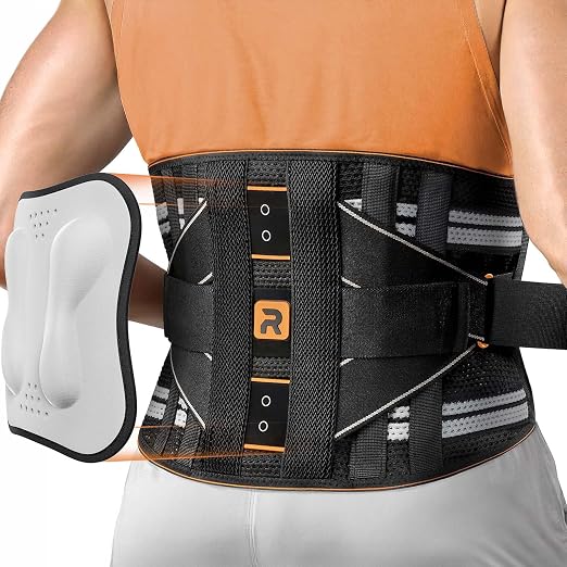 Lower Back Brace for Women, Back Belt Support for Men by RAKIIE