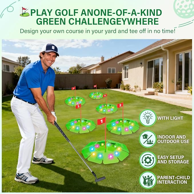 Light Up Golf Play Set - Image 2
