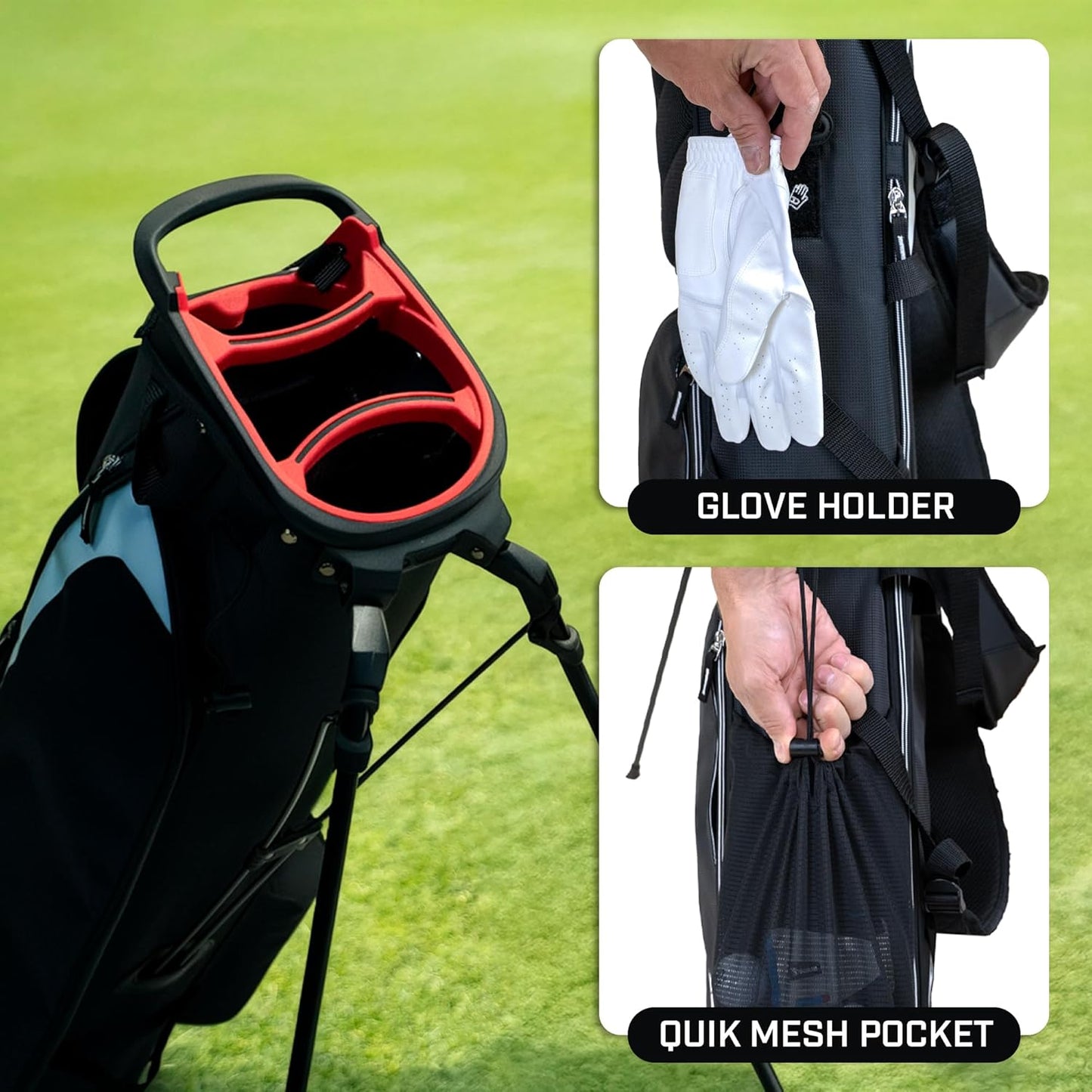 Izzo Quick 9 Golf Stand Bag