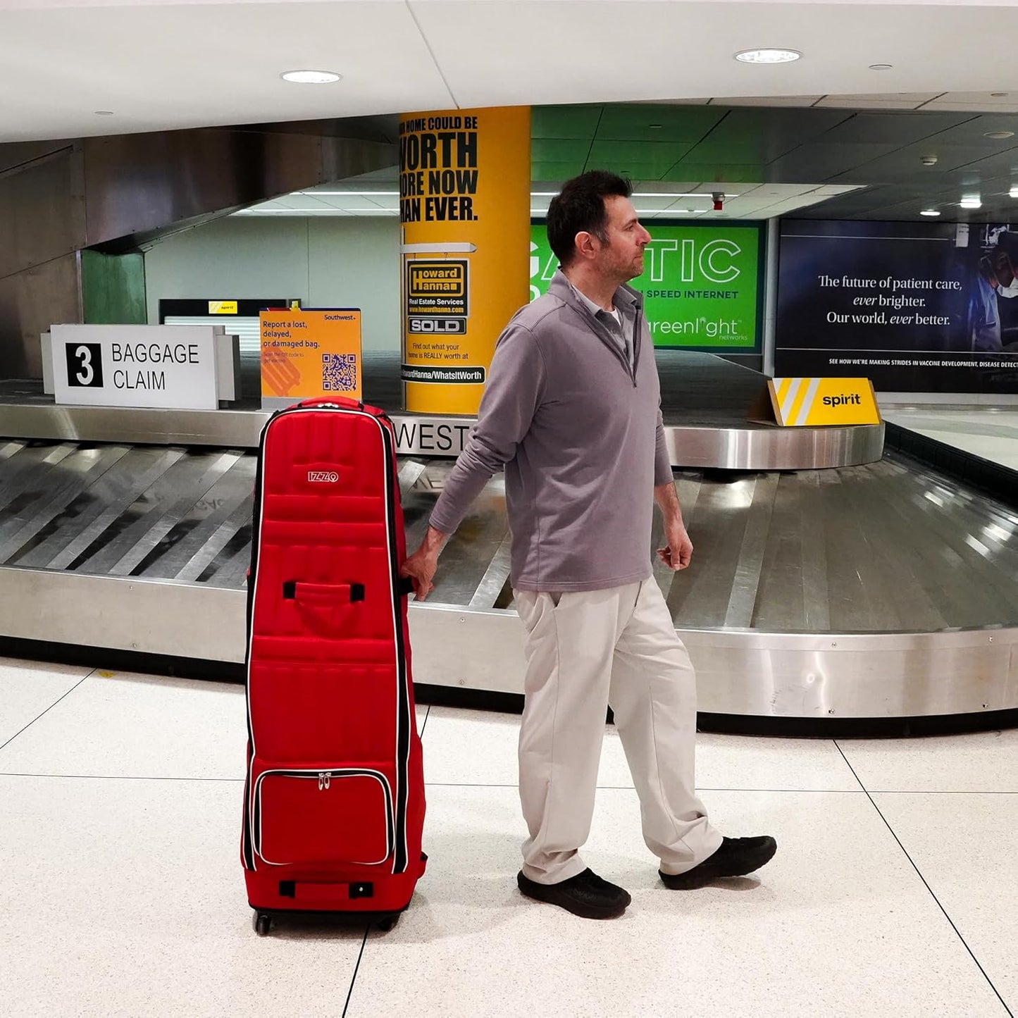 Izzo High Roller Golf Club Travel Cover