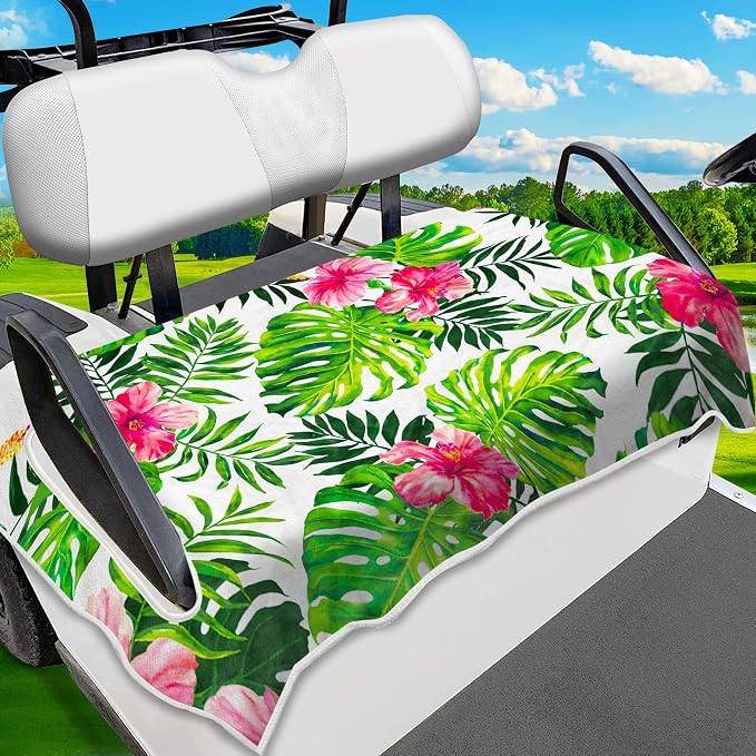 Golf Cart Seat Covers, Golf Cart Seat Towel Blanket, Suitable Yamaha, Club Cars by EnjoyYourlifeEnjoyYourself