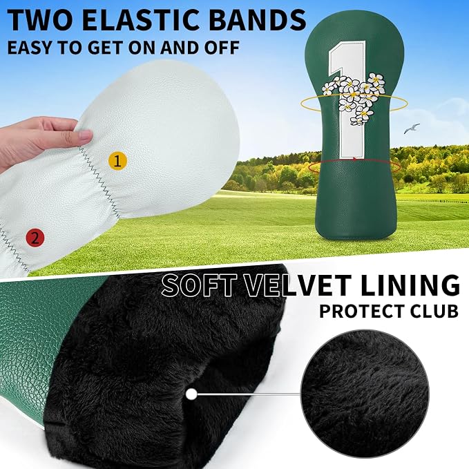 Premium Golf Club Head Cover - Image 6