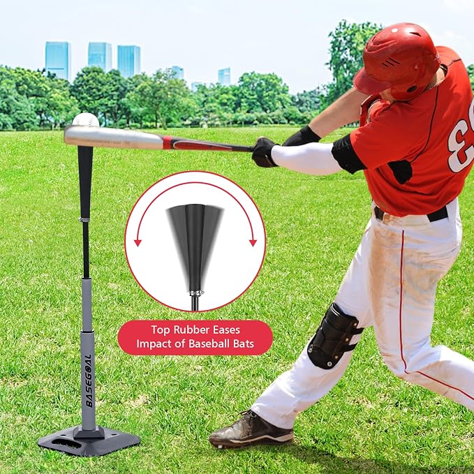 Baseball & Softball Batting Tee, Portable Hitting Tee, - Image 5