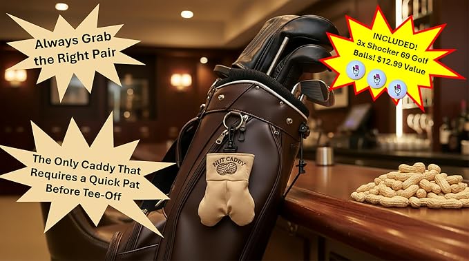 Nut Caddy Golf Ball Holder for Men - Image 2