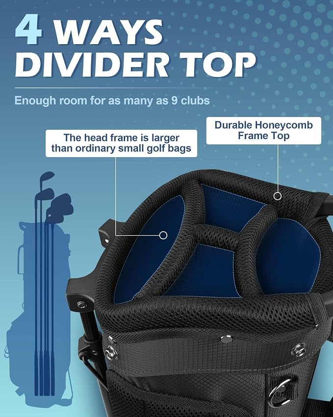 Golf Stand Bag – 2025 Upgraded Version - Image 2