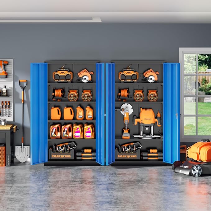 INTERGREAT Metal Storage Cabinet - Image 2