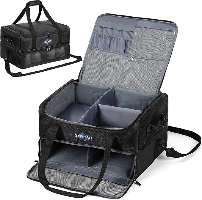 ZEEMO Golf Trunk Organizer, 2 Layer Car Locker by ZEEMO