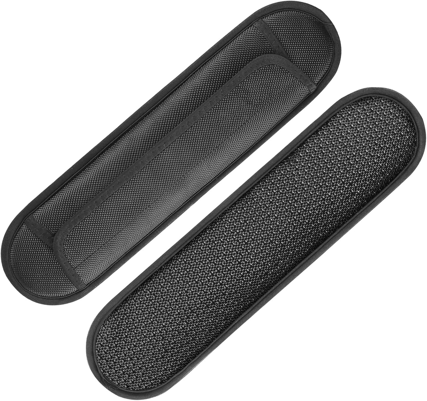 2 Pack Breathable Universal Strap Pads, Silica Gel Guitar Strap Pads, Help Relieve Shoulder Pain (Anti-Slip Texture)