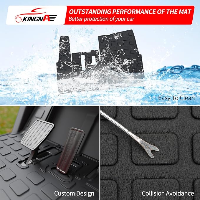 Floor Mats Compatible with 2017-2025 Yamaha Drive2 and UMAX Rally TPE All - Image 4