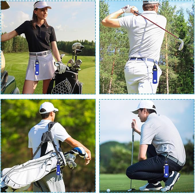 PATIKIL Golf Ball Carry Bag, Golf Tee Holders Pouch Portable Neoprene Golf Ball - Image 6