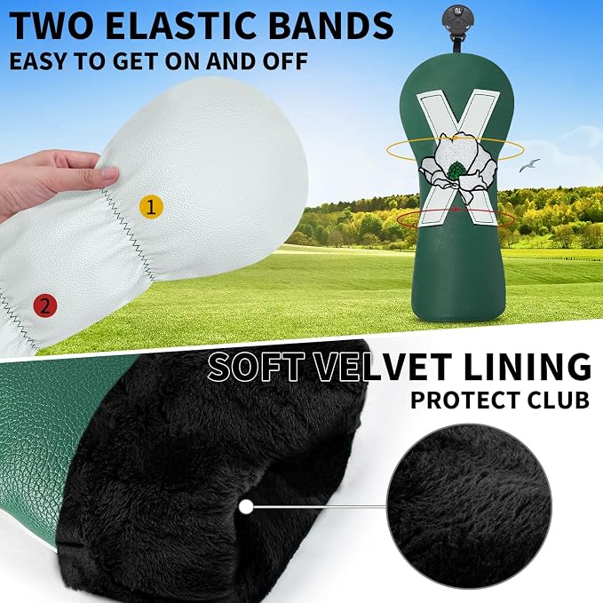 Premium Golf Club Head Cover - Image 6