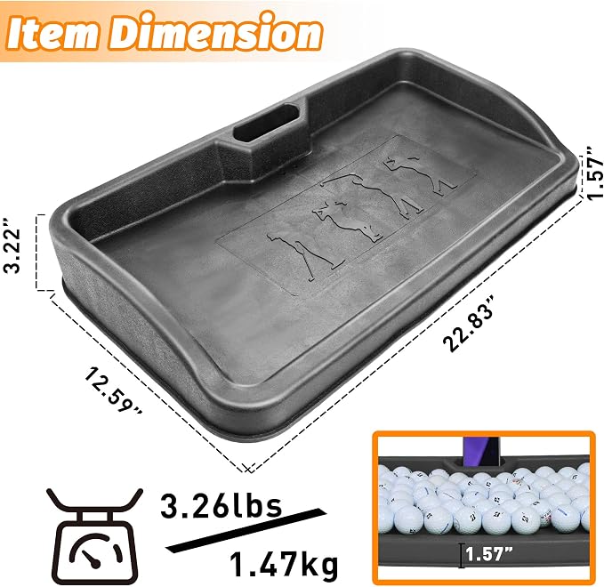 Heavy Duty Golf Ball Tray - Image 3
