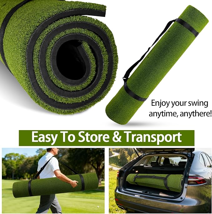 Golf Mat 5x4ft for Indoor Outdoor Use, 26mm Thick - Image 5