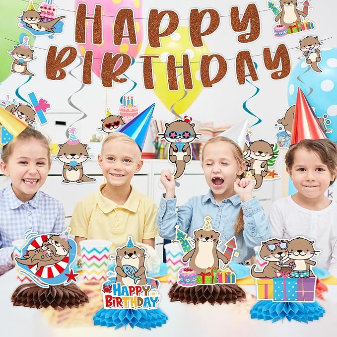 Otter Birthday Party Decorations - Image 4