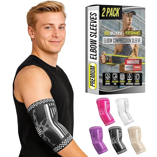 BLITZU Elbow Compression Sleeve by BLITZU