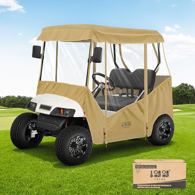 10L0L Universal Golf Cart Enclosure Compatible by 10L0L