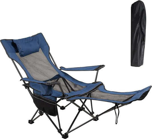 LEADALLWAY Camping Folding Chair by LEADALLWAY