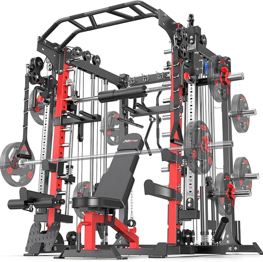 Smith Machine，Multi-Function Squat Rack Power Cage by Specializedfitnessequipment