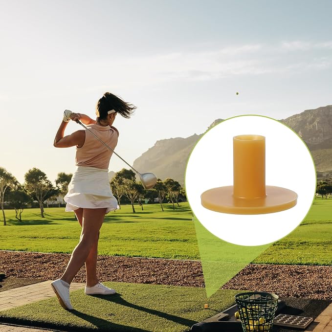 PATIKIL Rubber Golf Tee, Golf Practice Tees Training Driving Range Tee Stable - Image 5