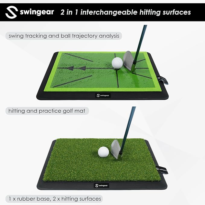 2 in 1 Golf Hitting Mat - Image 4