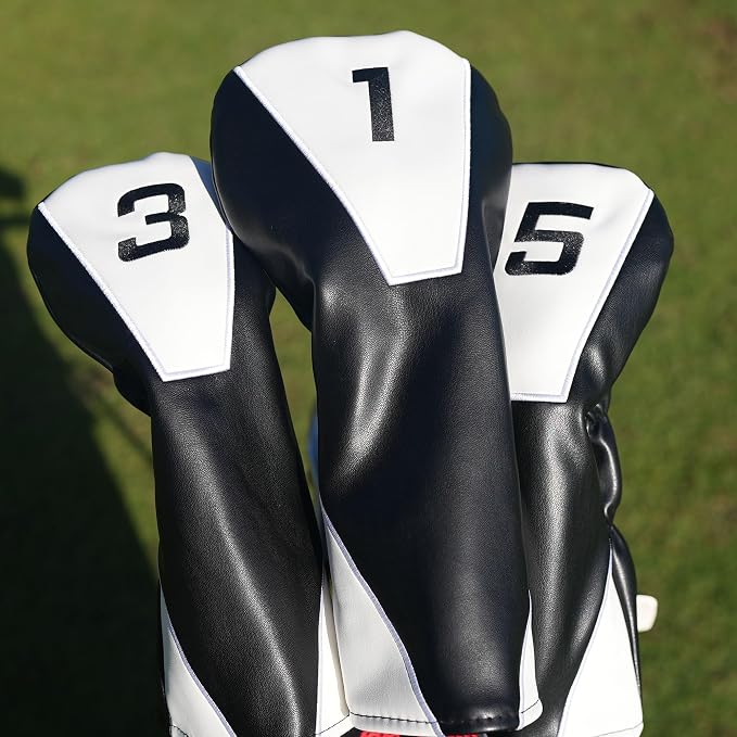 Single Headcover, Easy Slip-On Easy-Off Golf Club Headcover, Fleece Lined - Image 4