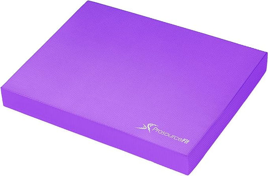 ProsourceFit Exercise Balance Pad – Large Cushioned Non-Slip Foam Mat & Knee Pad by ProsourceFit