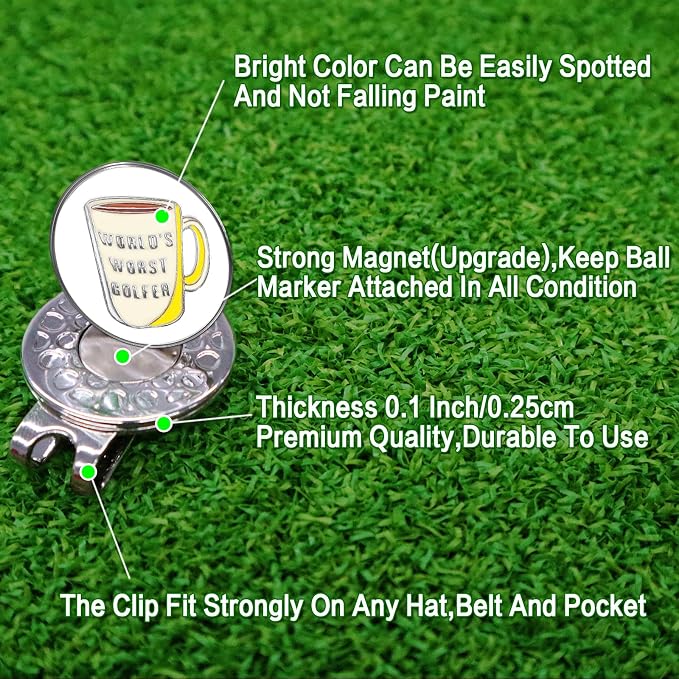 FINGER TEN Golf Ball Marker - Image 3