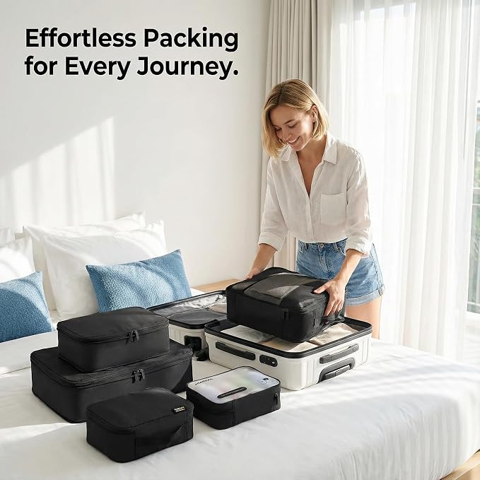 6 Set Compression Packing Cubes - Image 3