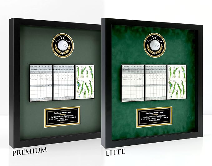 Universal Golf Achievement, Award Display Case Frame - Image 3