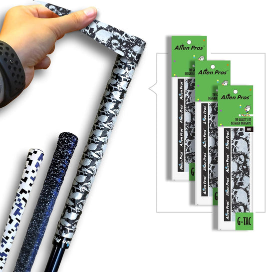 Alien Pros Golf Grip Wrapping Tapes - Innovative Golf Club Grip Solution - Enjoy a Fresh New Grip Feel in Less Than 1 Minute