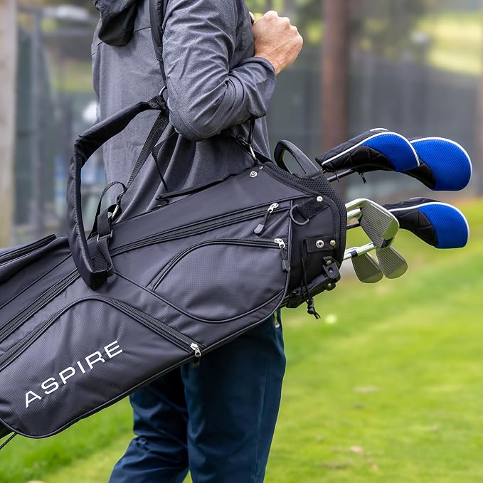 Aspire XD1 Senior Men’s 14-Piece Golf Set – 460cc Titanium Driver, 6-PW Irons - Image 7