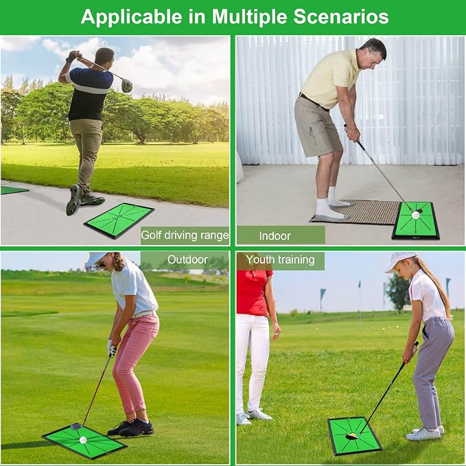 Golf Hitting Mat Golf Training Accessories - Image 5
