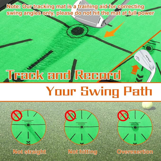 Replaceable Golf Training Practice Mat - Image 3