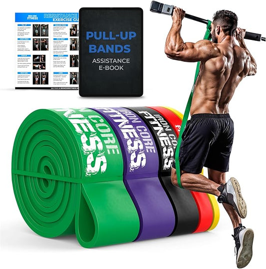 Pull Up Assistance Resistance Bands by IronCoreFitness