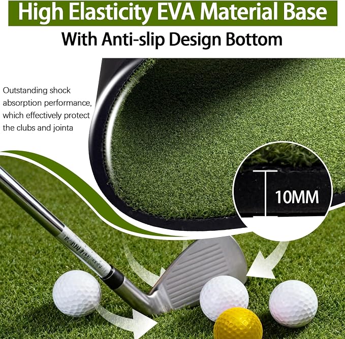 Golf Mat 5x4ft for Indoor Outdoor Use, 26mm Thick - Image 4