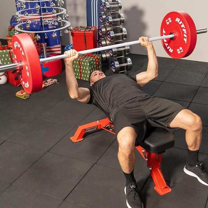 RITFIT 7FT Olympic Barbell for Strength and Weightlifting Training - Image 9