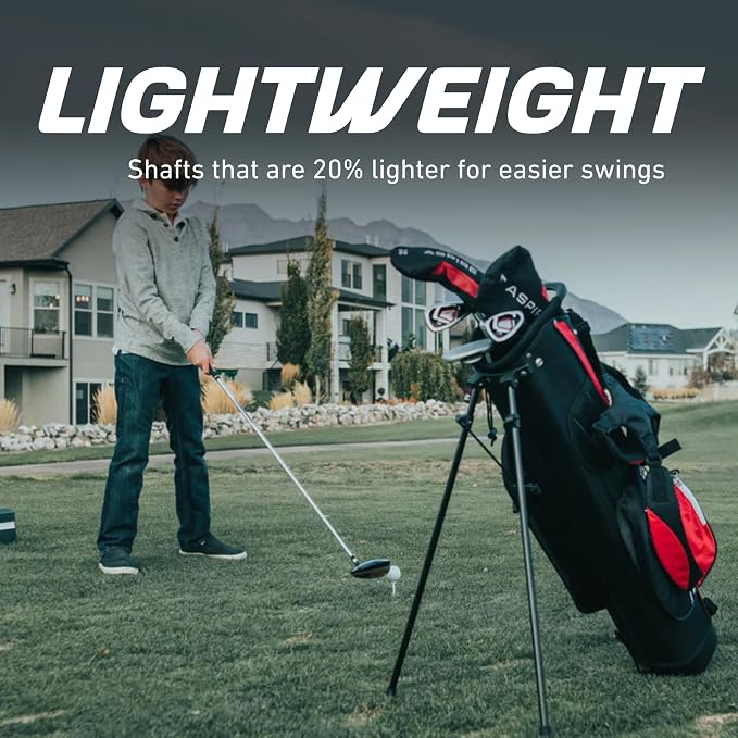 Aspire Junior Plus Kids Golf Clubs – Boys’ & Girls’ Right-Handed Golf Set - Image 3